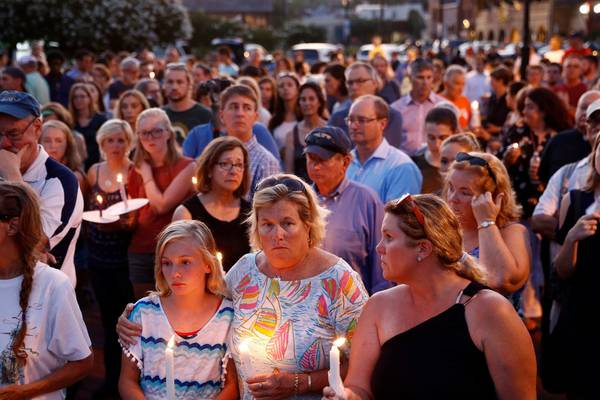 More than 1,000 attend vigil for murdered journalists in Annapolis