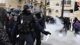 Police fire tear gas at Paris pensions reform protest