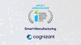 Pharma industry awards impact ambassador Cognizant predicts changes affecting Ireland’s industry