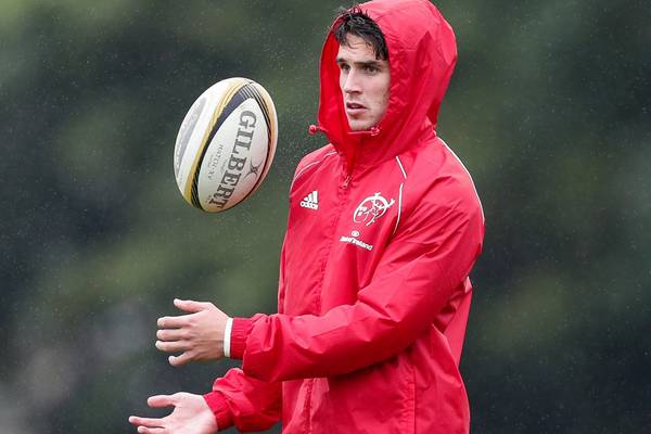 Joey Carbery is starting his first match for Munster