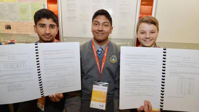 Bt Young Scientists: scary maths made simple by clever students