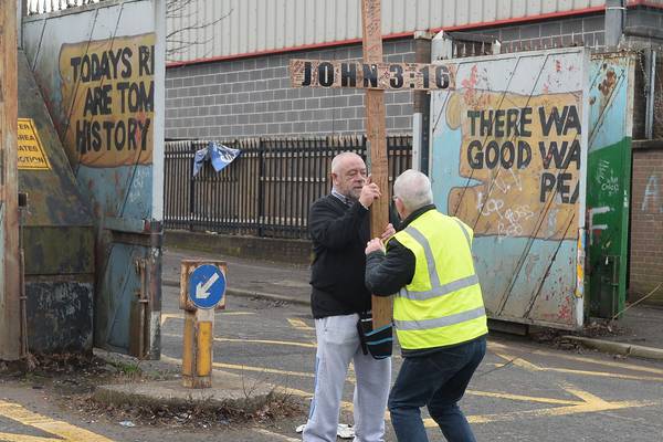 Ex-prisoners unite for Belfast Lenten walk against violence