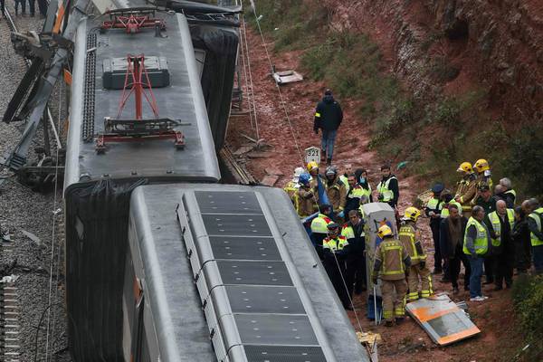 One dead, 44 injured in Spanish train crash