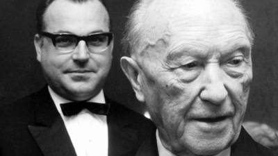 First chancellor Konrad Adenauer  the father of modern German politics