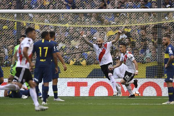 Boca Juniors and River Plate play out thrilling first leg draw