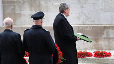 Irish ambassador lays wreath at London ceremony