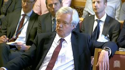 Davis says EU and UK may be unable to resolve Border issue before October deal