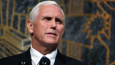 Mike Pence leaves NFL game after players kneel