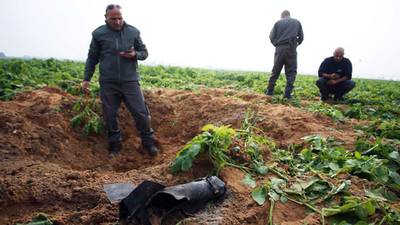 Israel bombs Hamas base in Gaza after rocket hits southern Israel