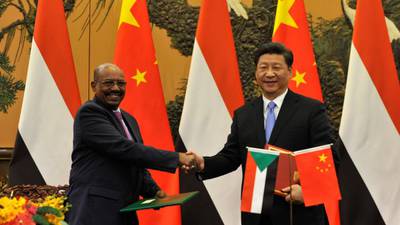 China welcomes Sudan’s president as an ‘old friend’