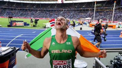 Thomas Barr makes light of outside lane to claim bronze in Berlin