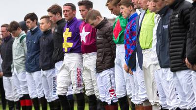 Galway falls silent as jockeys and stable staff remember JT McNamara