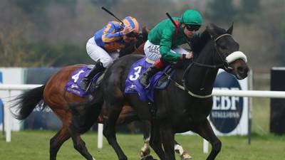 Dermot Weld scores at Leopardstown with Harzand
