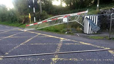 Irish Rail says level crossing incidents ‘particularly worrying’ with 31 this year