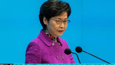 Hong Kong leader Carrie Lam vows to deepen Beijing ties