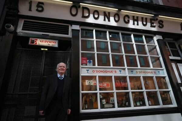 Dublin’s famous O’Donoghue’s pub returns to profit 