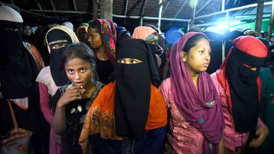 Hundreds of Rohingya land in Indonesia after months at sea