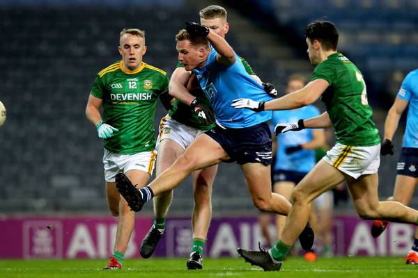 Best display yet under Farrell sees Dublin crush Meath to claim 10th Leinster title