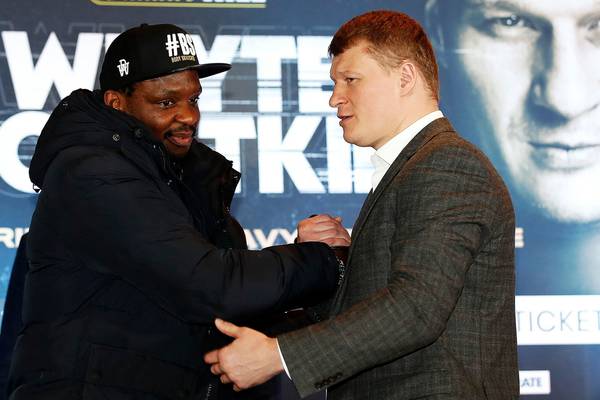 Whyte could fight against Fury or Chisora after Povetkin rematch called off