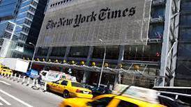 New York Times revenue dips on advertising decline