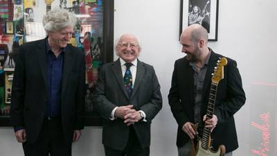 President pays tribute to ‘iconic figure’ and guitarist Rory Gallagher