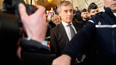 French ex-minister Jerome Cahuzac jailed for tax fraud
