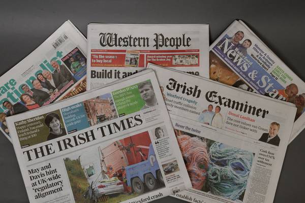 Irish Times set to acquire Irish Examiner and other media assets