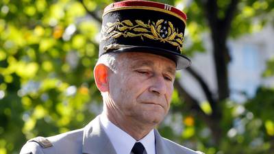 France’s armed forces chief quits after budget clash with Macron