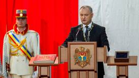 Moldova’s pro-Russian president warns allies against ‘revolution’