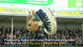 Exeter Chiefs retire mascot 'Big Chief' but debate around branding continues