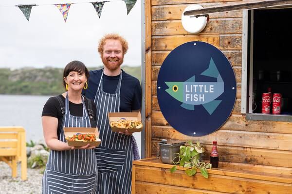 Family affair in Connemara as Little Fish food truck parks up