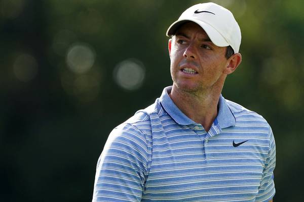 Rory McIlroy in share of the lead at challenging Olympia Fields
