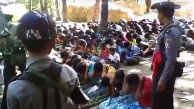 Fleeing Rohingya tell of rape, fire and death in Myanmar