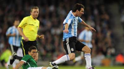 Ireland players  say Lionel Messi payment story is ‘nonsense’