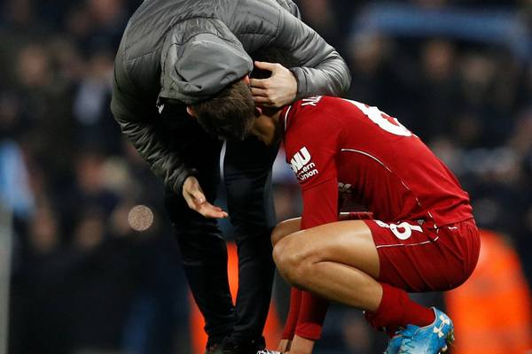 Trent Alexander-Arnold facing a month on the sidelines