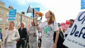 Protesters think silly little Ireland can’t stay sober around sexy, scheming Nato