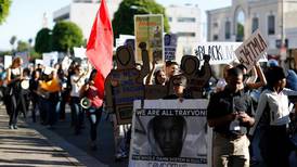 Trayvon Martin's parents lead protests over Zimmerman verdict