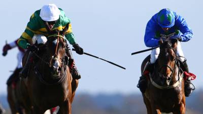 Jezki holds off great rival Hurricane Fly at Punchestown