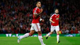 Stunning Depay double and Fellaini give United upper hand