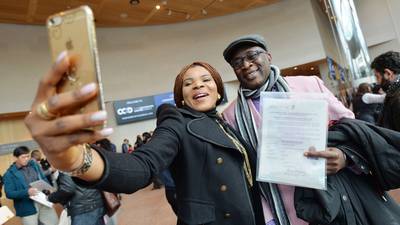 More than 2,000 people become  Irish citizens