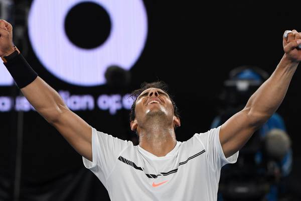 Rafael Nadal battles hard to give the world what they want