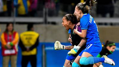 Brazil women’s avoid shoot out exit and progress to last four