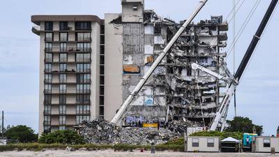 Demolition of collapsed Miami complex to be brought forward