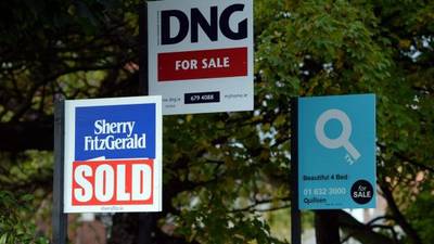 House prices rise 1% in Dublin in first quarter but fall in rest of country