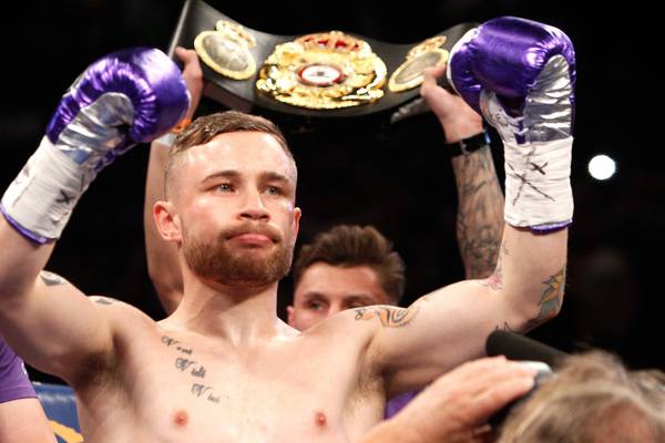 Carl Frampton confirms return to the ring in July