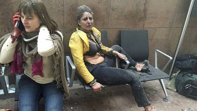 Harrowing story of woman in Brussels bomb photograph