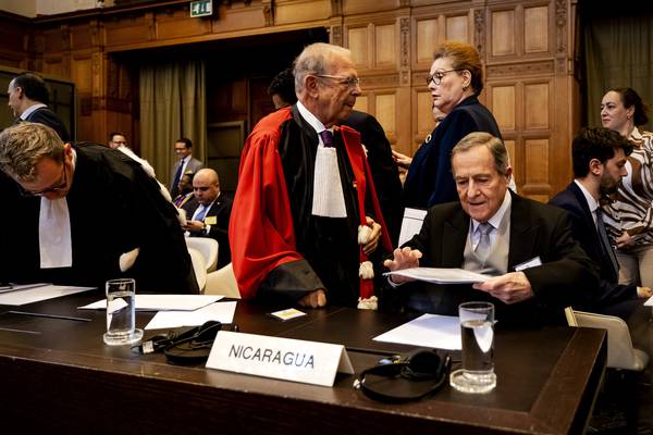 Nicaragua takes International Court of Justice case against Germany over arms supplies to Israel
