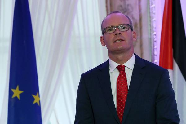 Tánaiste to express conern over impact of US policy on Palestinians