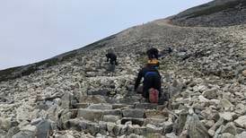 Pathway to top of Croagh Patrick almost complete after more than three years of work