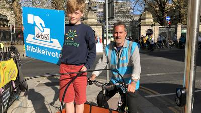 Cyclists mount protest urging funding rise for green transport